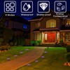 Solar String Lights Outdoor 8 LEDs, Paw Print Lights, Waterproof,