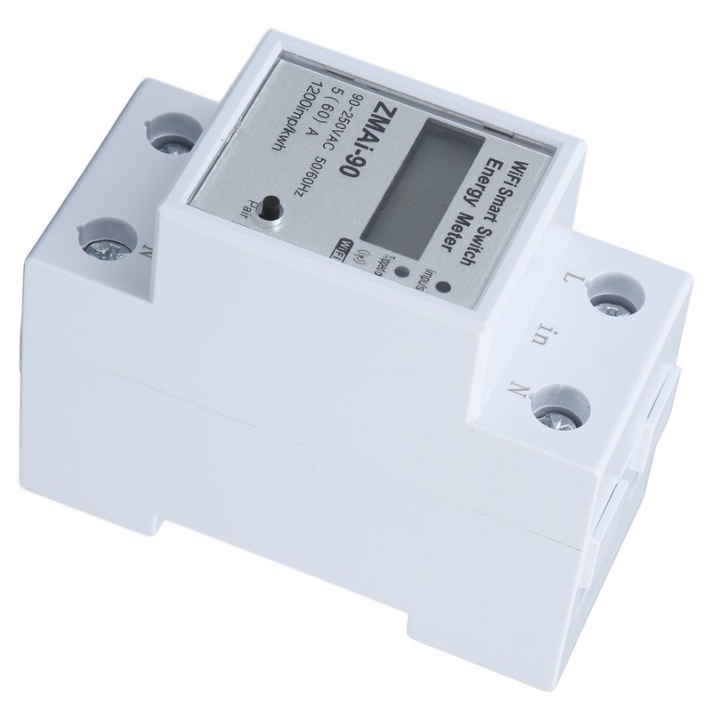 Single Phase Energy Meter WiFi Metering Switch Electric Meter APP