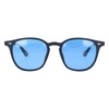 Slasher 1030 Sunglasses (Wellington) Glasses, BK-LBL (Polarized)