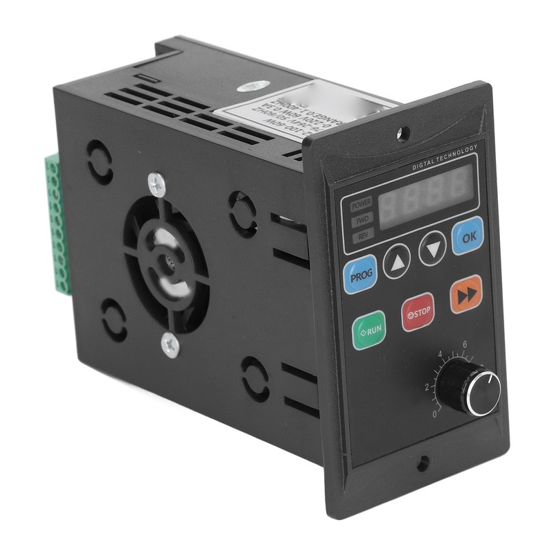 Variable Frequency Drive Controller Vector Control Inverter 60W 1PH 176‑264V