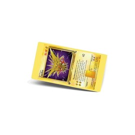 Anime Card Skin for Credit, Debit, Bank Card - Credit Card Skin Matte Sleek Waterproof Vinyl Stickers (Zapdos)