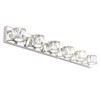 Aipsun 6 Lights 41in Crystal Vanity Lights Over Mirror Long