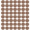 Walnut Light Plastic Сap Сovers for Screw with Phillips, Pozidriv,
