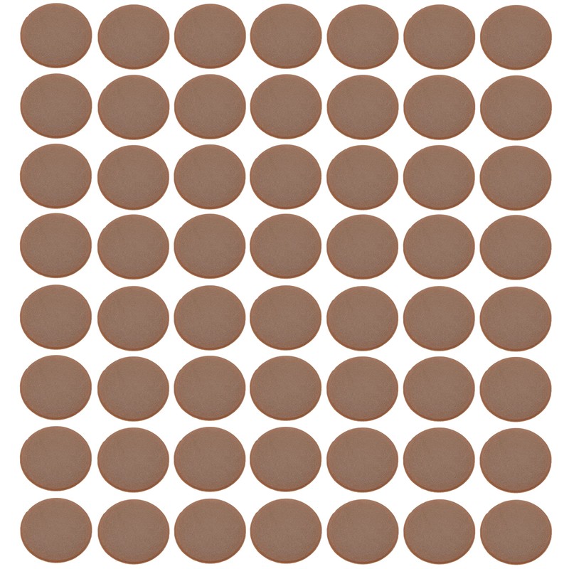 Walnut Light Plastic Сap Сovers for Screw with Phillips, Pozidriv,