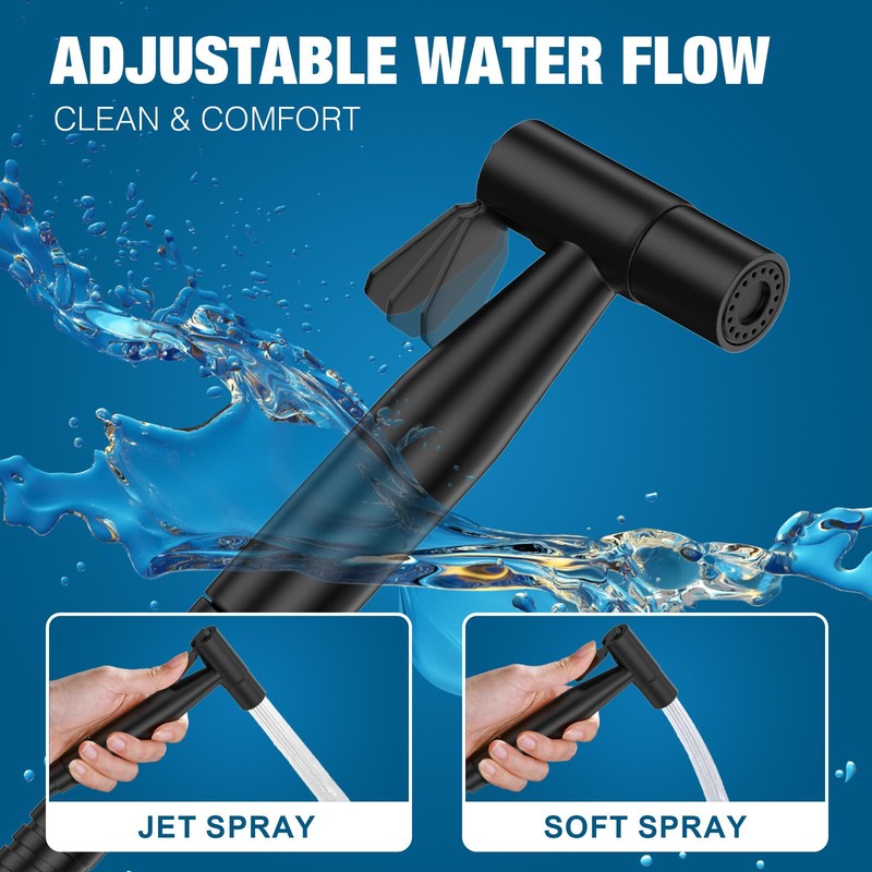 FREDI Bidet Sprayer for Toilet, Handheld Toilet Bidet Sprayer, Stainless