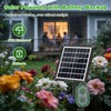 50FT Automatic Solar Drip Irrigation System, Solar Automatic Plant Waterer