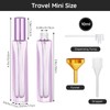 Segbeauty 0.34oz Glass Travel Size Empty Perfume Bottle, 5pcs 10ml