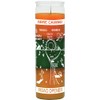 Road Opener Orange/Green/Gold Candle - Silkscreen 3 Color 7 Day