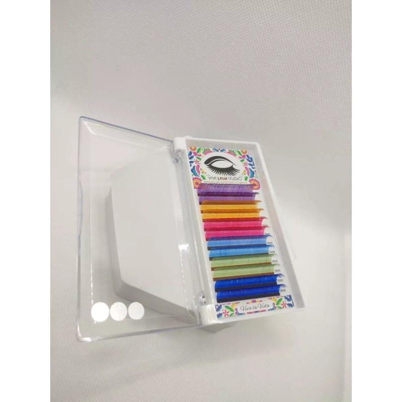 Vivi Lash Pestañas De Colores Una Sola Medida