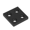 5Pcs Aluminum Profile End Cap Alloy Metal Cover Plate Linear