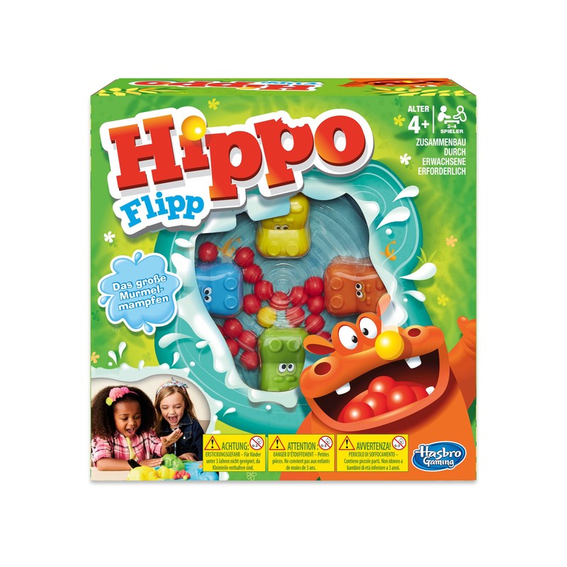 Hasbro Gaming 98936398 Hippo Flipp Children's Game