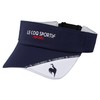 Cox Sportif QGCXJC52 Women's Visor, Logo Piping, Adjuster Rubber, Fit,