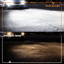 For Jeep Compass 2014-2018 LED Fog Light Bulbs, H8/H11 LED Fog Light Bulbs, 12V 120W 6000K Cool White, 500% Brighter, Plug and Play, IP68 Waterproof, Pack of 2