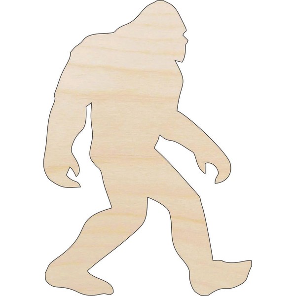 Bigfoot - Laser Cut Out Unfinished Wood Craft Shape MYTH26