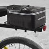 TTBDDM Bicycle Pannier Rack Bag, Bicycle Rear Bag with Reflective