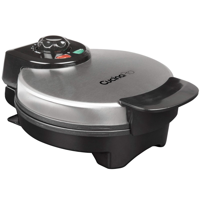 Belgian Waffle Maker- Non-Stick 7" Waffler Iron w Adjustable Browning