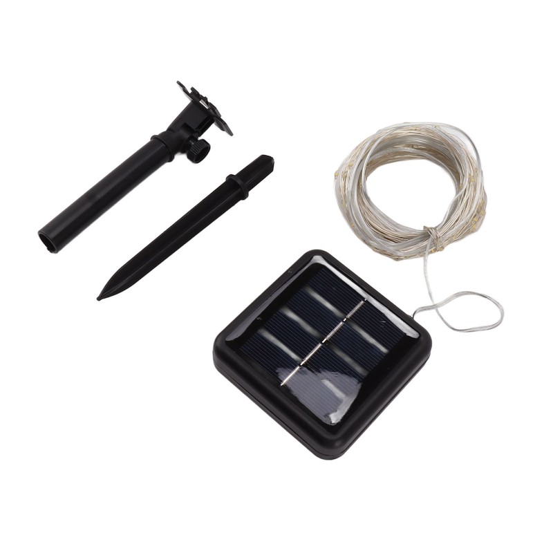 200 LED Solar Light Waterproof Adjustable Height Decorative Solar Rope