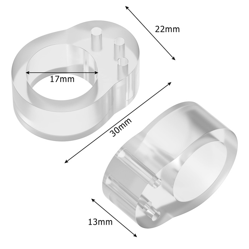 Mitavo Door Handle Buffer - Set of 10, Door Handle