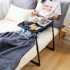 LORYERGO Multifunctional TV Tray Table - [2 Packs] Adjustable TV