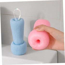 NOLITOY 2 Pcs One Each for Blue) Face Scrub Sponge Facial Cleansing Scrubber Body Scrubber Face Cleansing Scrubber Exfoliator Facial Scrubber Face Wash Scrubber Face Exfoliator Pe