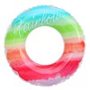Rainbow Swim Ring 60 - Beach Goods for Summer Vacation,