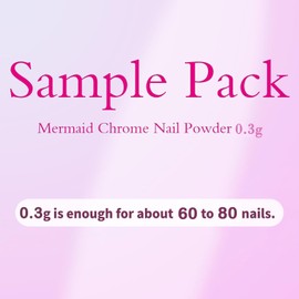 PrettyDiva 0.3g Mermaid Unicorn Chrome Nail Powder, Aurora Iridescent Chrome Powders for Nails, Mermaid Powder for Nails Chrome Mica Powder Manicure Pigment (Opal, 0.3g)