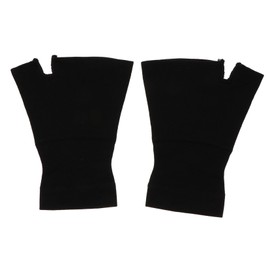 OHPHCALL 1 Pair Compression Wrist Gloves Wrist Support Thumb Stabilizer Gel Thumb Support for Golf Tennis Basketball Volleyball Yoga