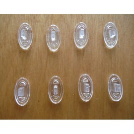 Galaxylense 4 Pair Nose Pads Push-in For Von Zipper Mayfield .. Glasses Replacement