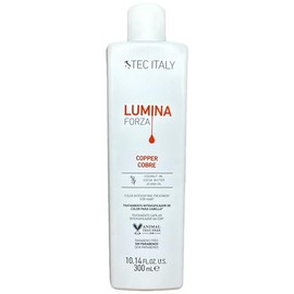 Tec Italy Lumina Forza Colore Copper, Color Intensifier Mask Treatment For Hair with Coconut Oil, Cocoa Butter & Jojoba Oil. Parabens Free Hair Treatment, Animal Test Free. 10.14 FL.OZ. U.S. (300 ml)