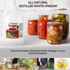 Acclaim All Natural Distilled White Vinegar, 128 Ounces (1 Gallon)