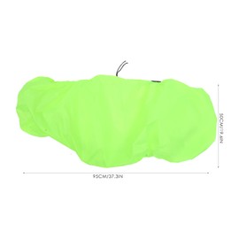 LIOOBO Rain Cover Bicycle Bag Bicycle Bags Rain Cover Bicycle Bag Pannier Rack Rain Cover Bicycle Bags Rain Cover Bicycle Rear Seat Bag Waterproof Rainproof Protective Cover