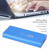 MSATA to USB3.0 Enclosure Adapter Case 6Gbps Blue MSATA SSD