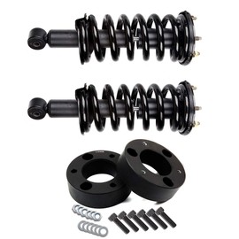 ECCPP 3" Leveling Lift Kit Strut Spacers Struts Shock Absorbers Assembly for Armada Leveling Lift Kit Raise Your Vehicle 3 inch Front Compatible for Nissan Armada for Nissan Titan