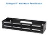 Cable Matters 2U Hinged 19” Wall-Mount Panel Bracket, 55.1 lbs