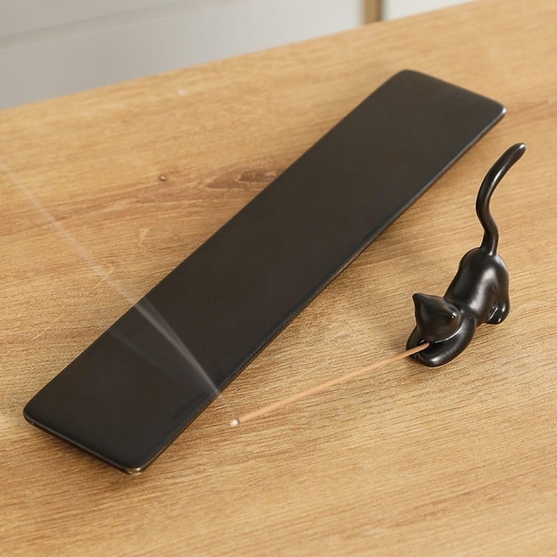 [HARGIO] Incense Holder, Cute Incense Holder, Cat, Cat, Incense Stand,