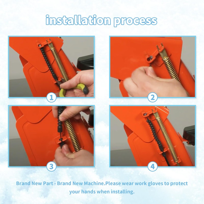 HAKATOP 585271601 Deflector Cable for Husqvarna 420672 532420672 421164 532421164