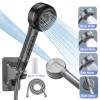 MDHAND Filtered Shower Head with Handheld High Pressure 4Modes Showerhead
