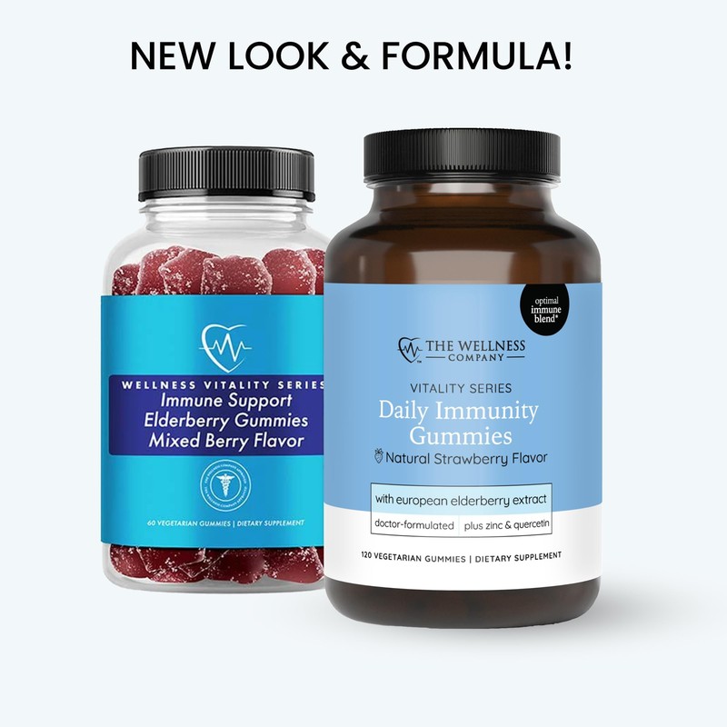 The Wellness Company Daily Immunity Gummies – Delicious Immune Boost