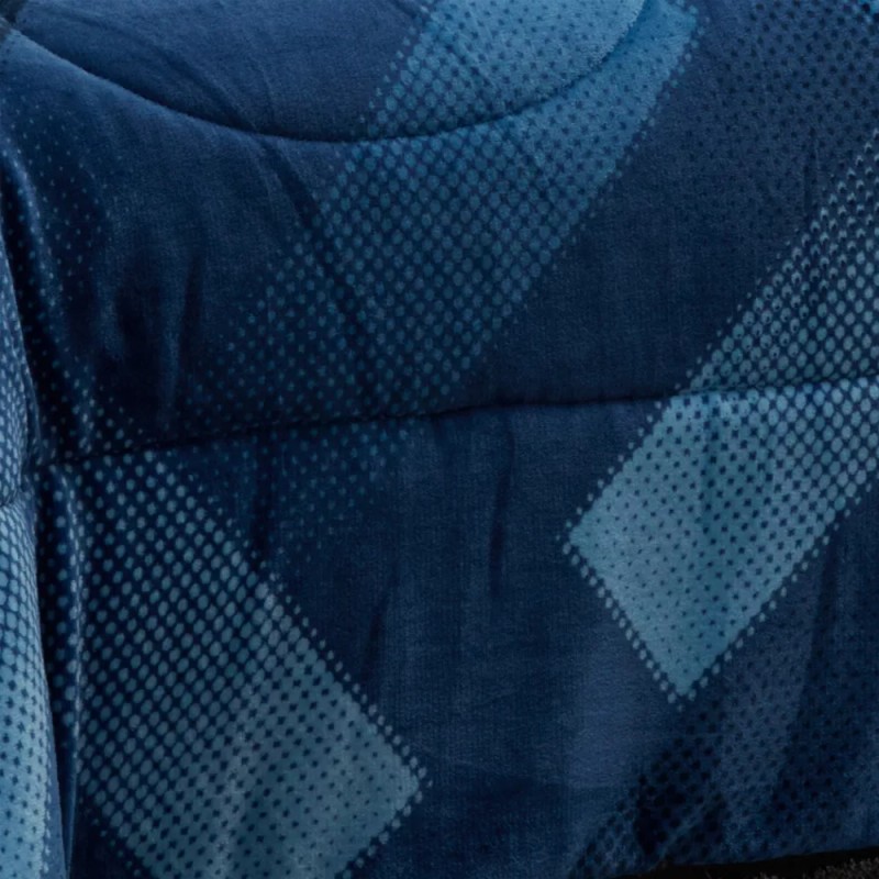 Colchas Elefantito Cobertor Con Borrega King Size Azul Térmico Citrino