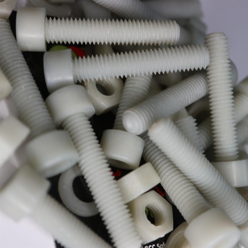 20 x Glass Filled Reinforced, Super Nylon Socket Head, M8