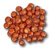 Set of 40 Glittery Orange Mini Pumpkins 1 inch Seasonal