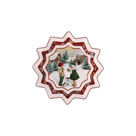 Villeroy & Boch – Toy's Fantasy Schale klein, kleine Weihnachtsschale Porzellan, Servierschale, Keramikschale, Weihnachtsteller tief