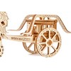 Wooden City WR302 Chariot Da Vinci 3D-Holzfunktionsbausätze, Natur, 32,7 x