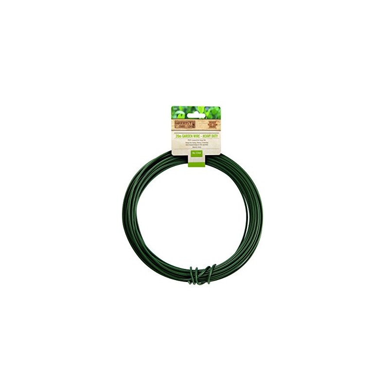 Gardman 14050 Gardener's Mate Garden Wire - Heavy Duty, Green,4