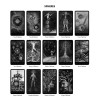 Black Tarot Cards Deck For Shadow Work By Da Brigh