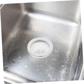 Minkissy Ceramic Basin Hair Stopper Drain Plug for Salon Shampoo Beds Strainer Easy Installation Professional Drain for Hair Salons and Bathrooms