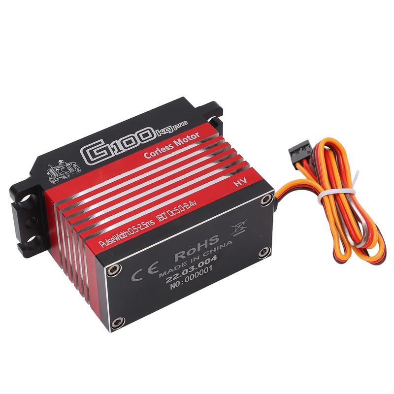Servo Motor G100 Pro 100KG Metal Steering Arm Torque Digital