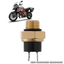 YINETTECH Radiator Fan Thermo Switch Sensor M14 x 1.5mm 85℃ Compatible with KTM 78035045000 58035045000