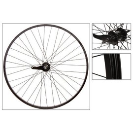 Wheel Master Rear 26 x 1.75/2.125, WEI-AS7X, Black, 36H, 14g Blk Spokes