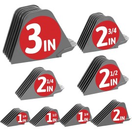 CR8GR8 3 Inch Clipper Guards, Hair Clipper Guide Combs Premium for Wahl Clippers Mega C